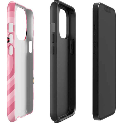 Cartoon Network Powerpuff Girls Blossom Pink Hearts iPhone 15 Pro Impact Case